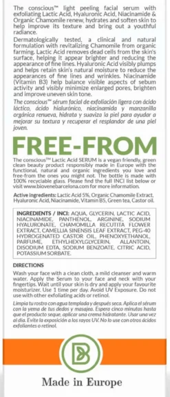 Sérum Exfoliante Ácido Láctico 5%