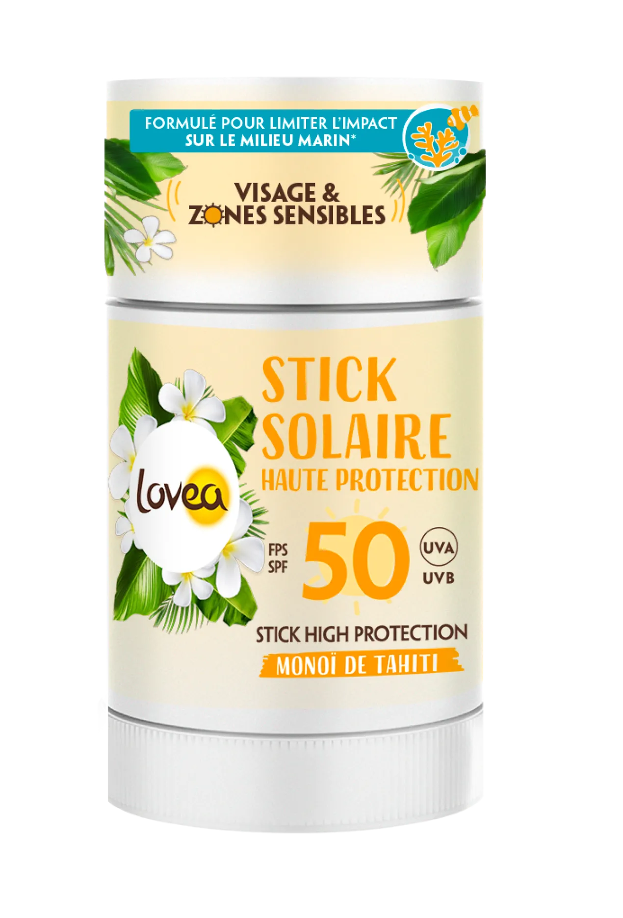 Stick Protector Solar Facial con Monoï SPF 50