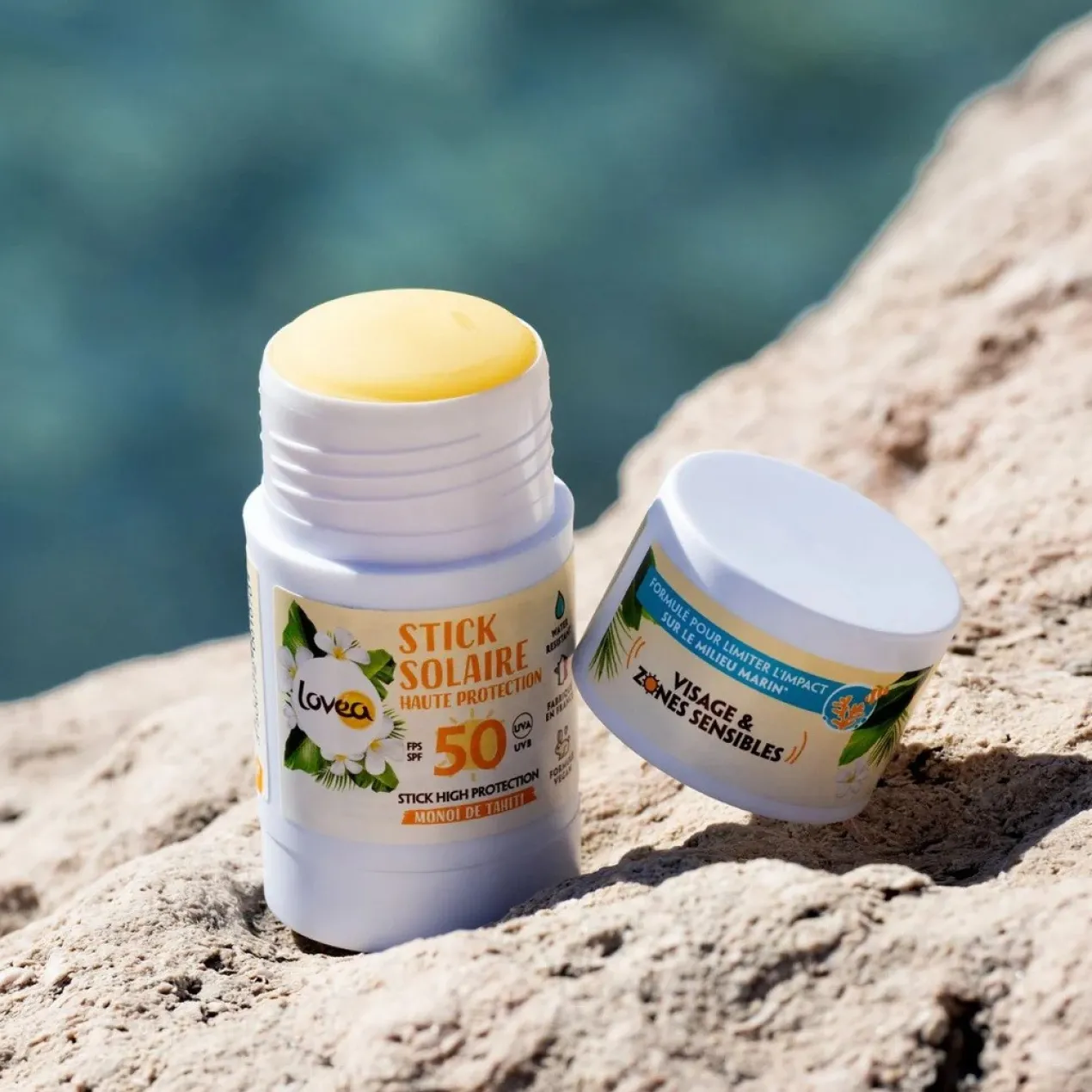 Stick Protector Solar Facial con Monoï SPF 50