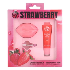 Strawberry Kit Bálsamo Labial Protector + Brillo Labial