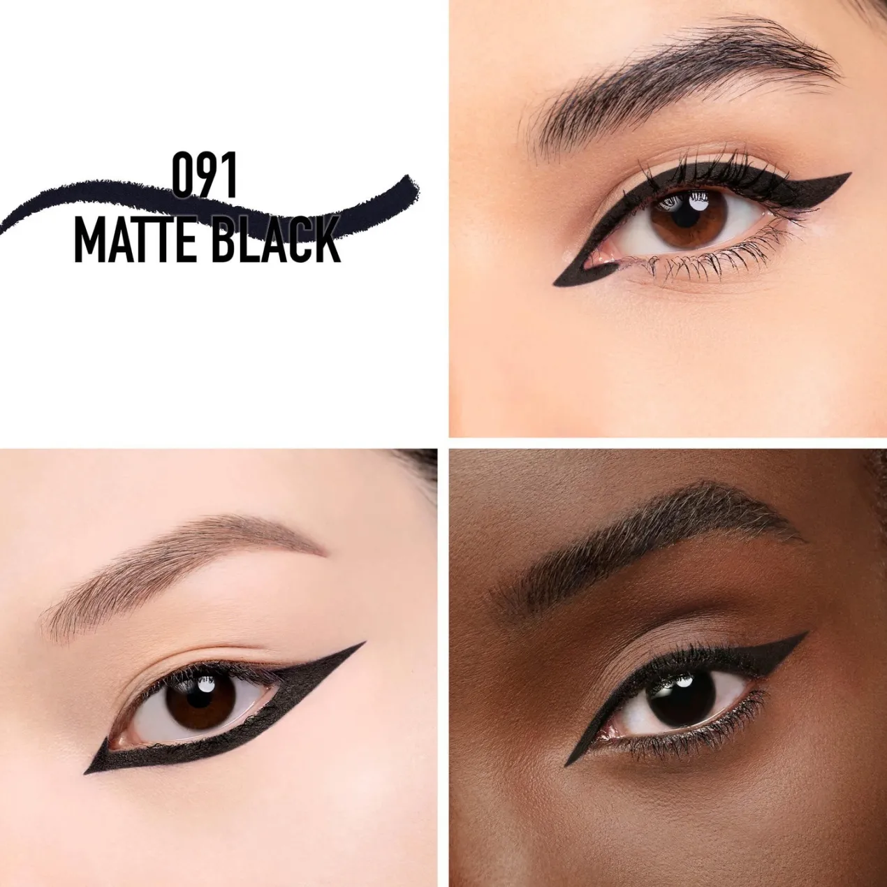 Stylo Eyeliner Waterproof - Duración 24 h - Color intenso
