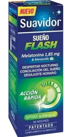 Sueño Flash Melatonina Spray Sublingual