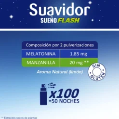 Sueño Flash Melatonina Spray Sublingual