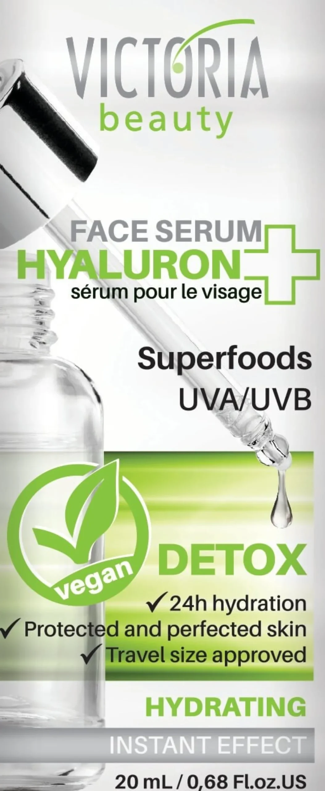 Suero Facial Hidratante y Protector