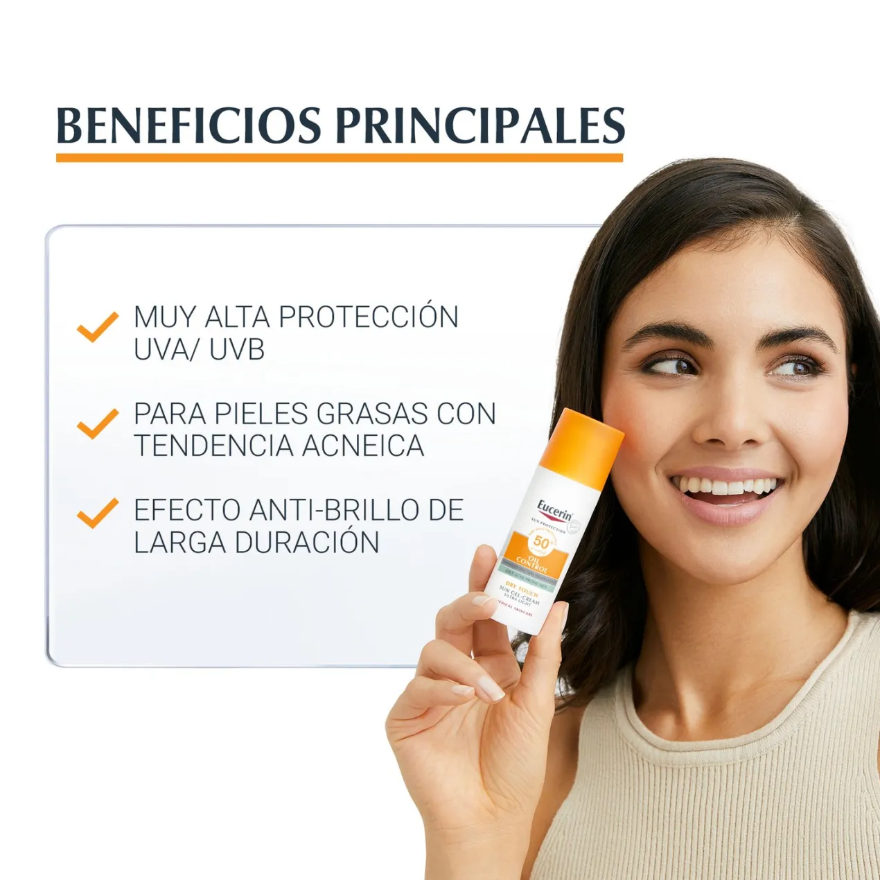 Sun Gel-Crema Oil Control Dry Touch SPF 50+