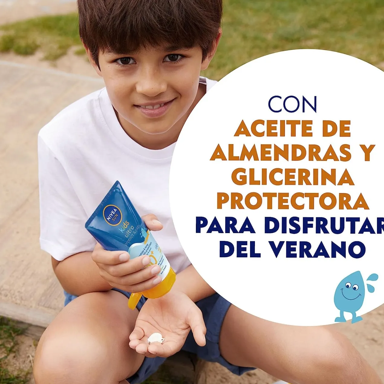 Sun Kids Ultra Protege & Cuida Loción Solar FP50+