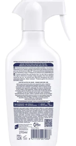 Sunnique Sensitive+ Leche Protectora Piel Sensible SPF 50+