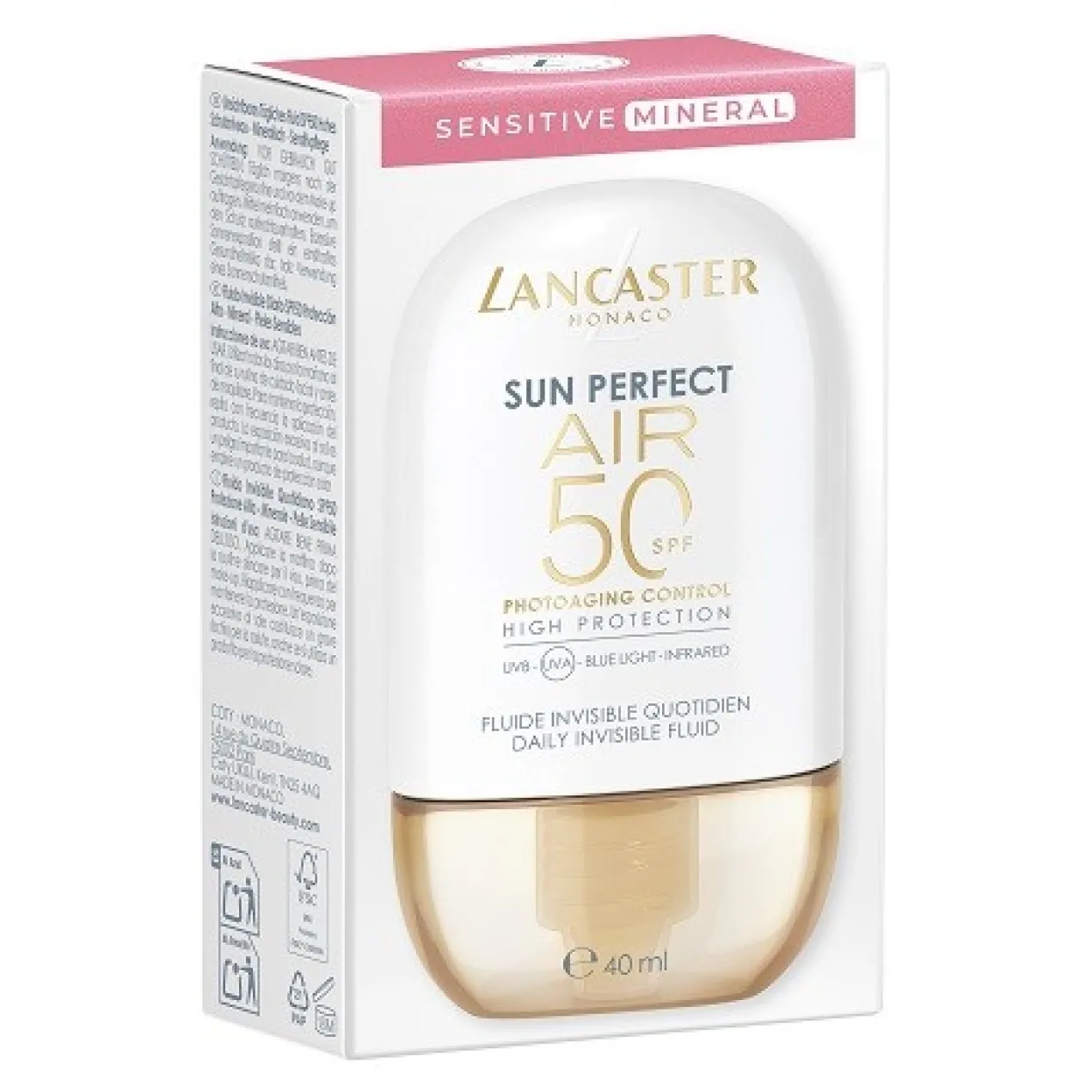 Sun Perfect AIR Daily Invisible Fluid SPF50 Sensitive Mineral