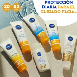 Sun Protección Facial Control de Brillos Color