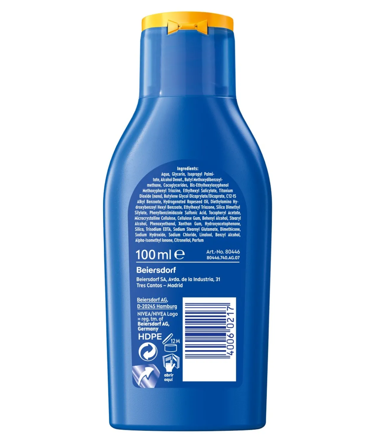 SUN Protege & Hidrata Loción Solar SPF50+ Formato Viaje