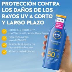 SUN Protege & Hidrata Loción Solar SPF 50