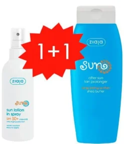 Sun Set Protector Solar Hidratante SPF 50 + After Sun Prolongador del Bronceado