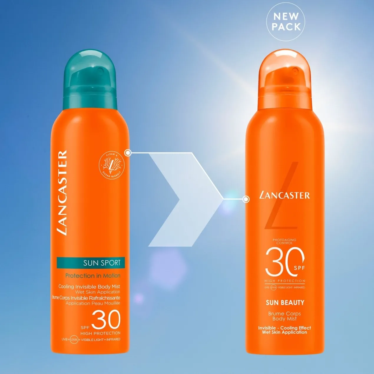 Sun Sport Bruma Corporal Invisible Refrescante SPF30