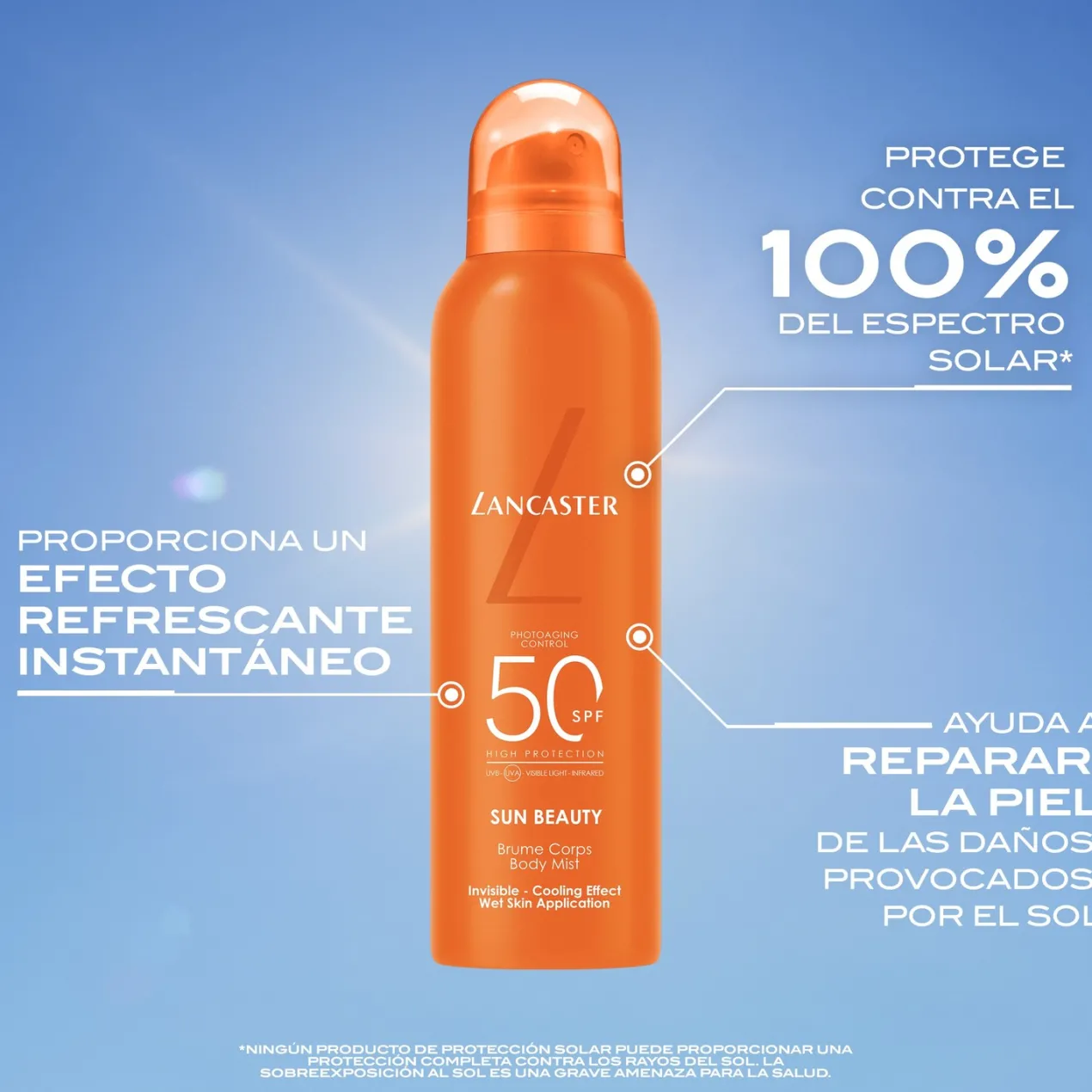 Sun Sport Bruma Corporal Invisible Refrescante SPF30