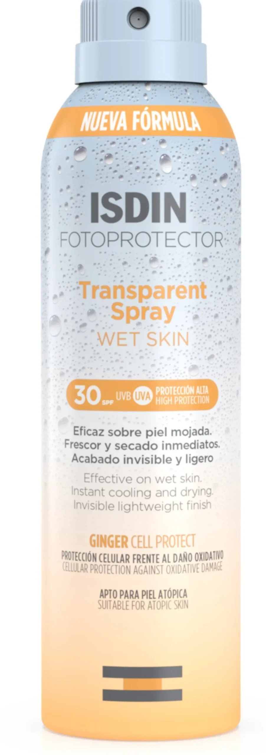 Sun Spray Wet Skin