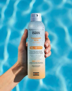 Sun Spray Wet Skin