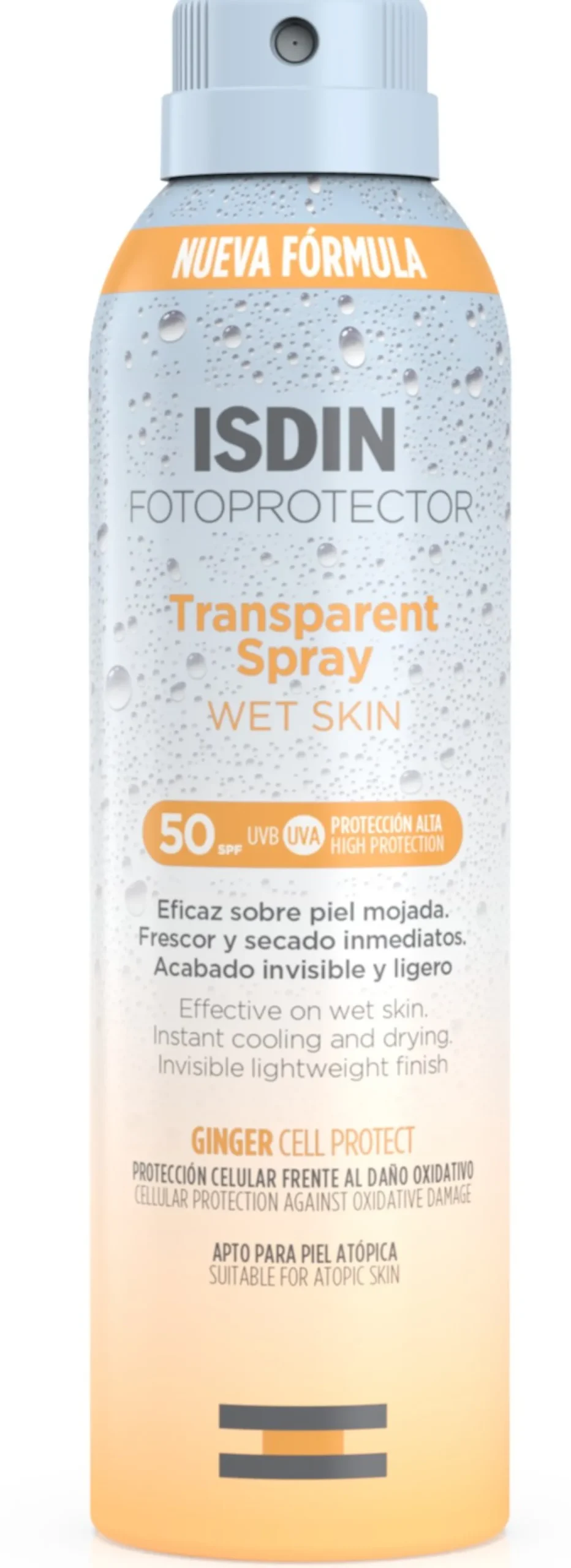 Sun Spray Wet Skin