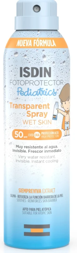 Sun Spray Wet Skin Pediatrics