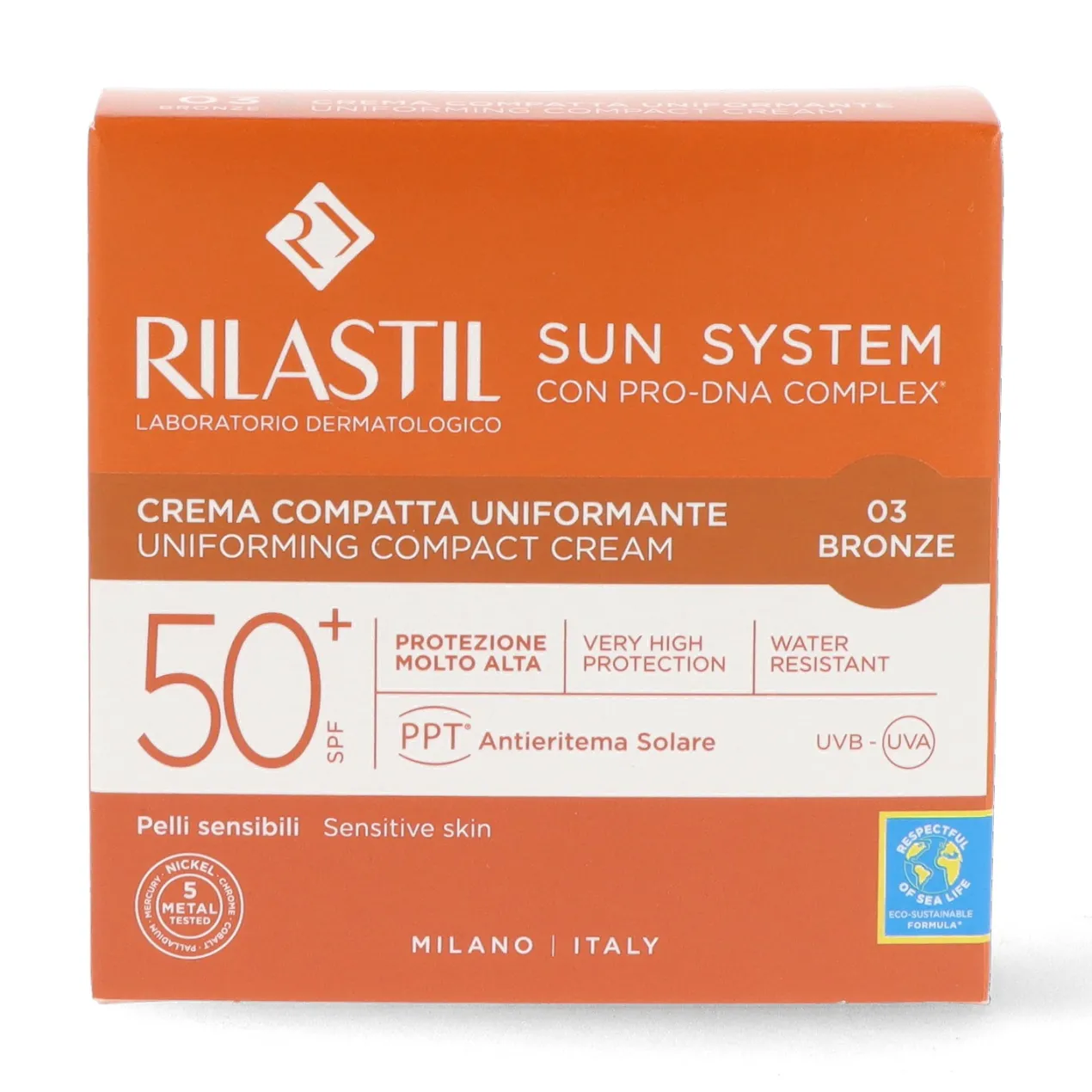 Sun System Protección Solar Facial SPF50 con Color