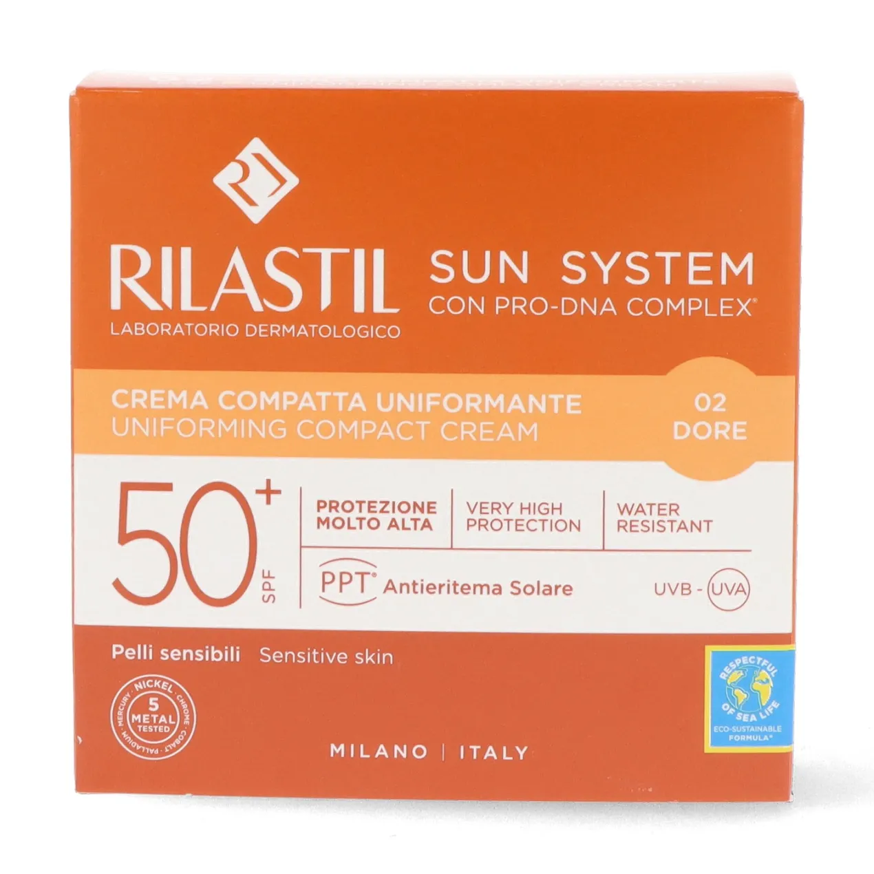 Sun System Protección Solar Facial SPF50 con Color