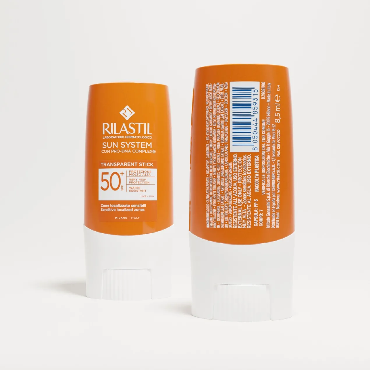 Sun System Stick Transparente Protector Solar