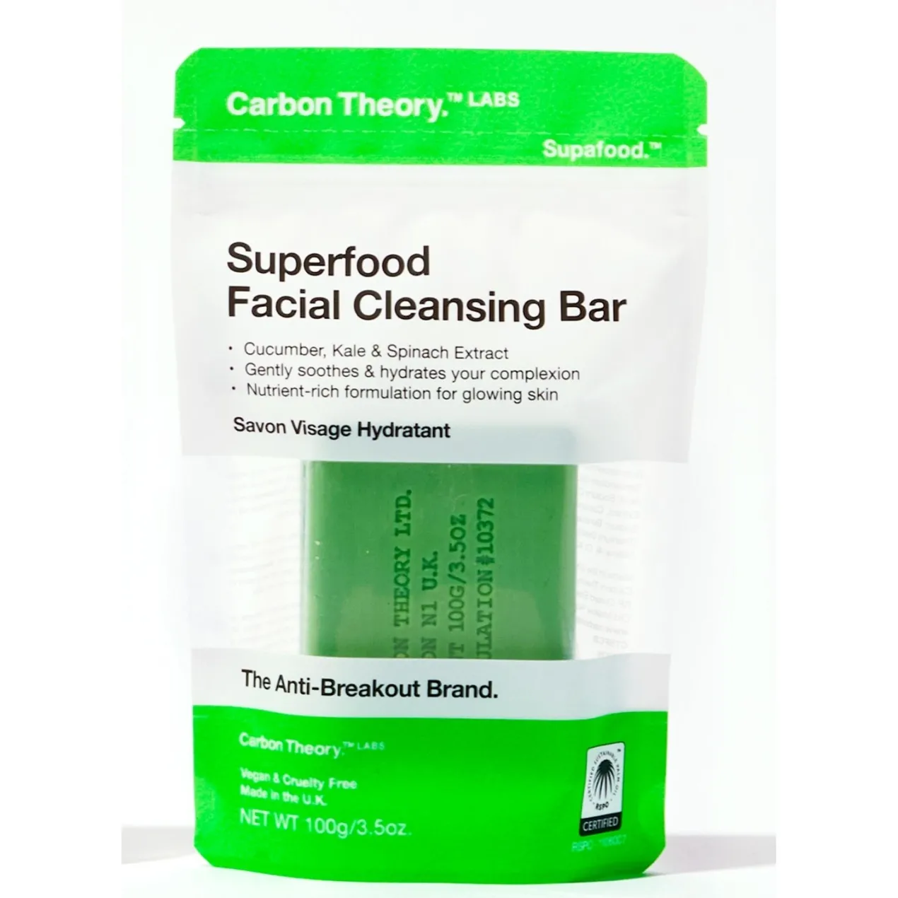 Superfood Barra Limpiadora Facial Hidratante