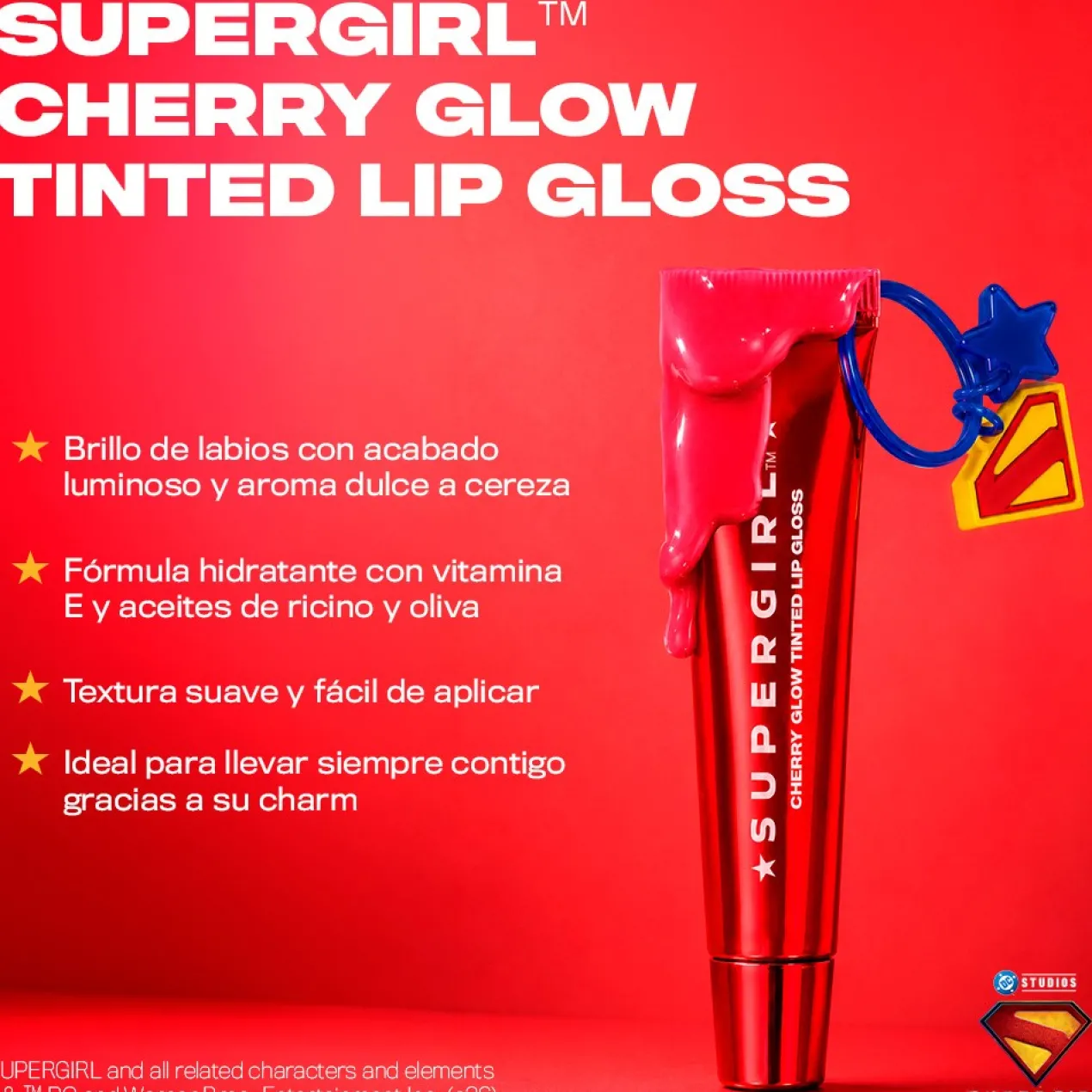 Supergirl™ Cherry Glow Tinted Lip Gloss