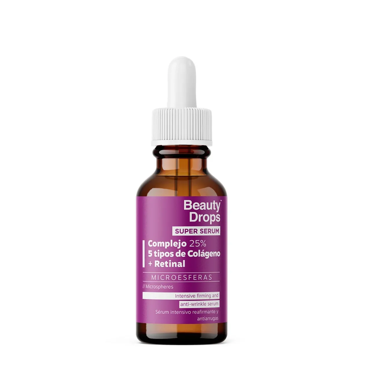 Super Sérum Intensivo Reafirmante y Antiarrugas con Colágeno + Retinal