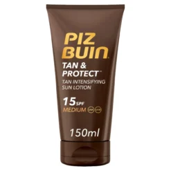 Tan & Protect Loción Protección Solar + Intensificadora del Bronceado