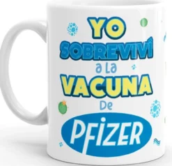Taza Yo Sobreviví a Pfizer
