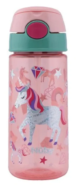 Taza Brillo con Pajita Unicornio