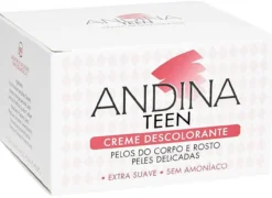 Teen Crema Decolorante Cuerpo y Rostro Pieles Delicadas