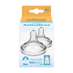Tetina Options+ Nivel 2 Boca Ancha +3 Meses