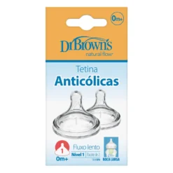 Tetina Options+ Nivel 1 Boca Ancha +0 Meses