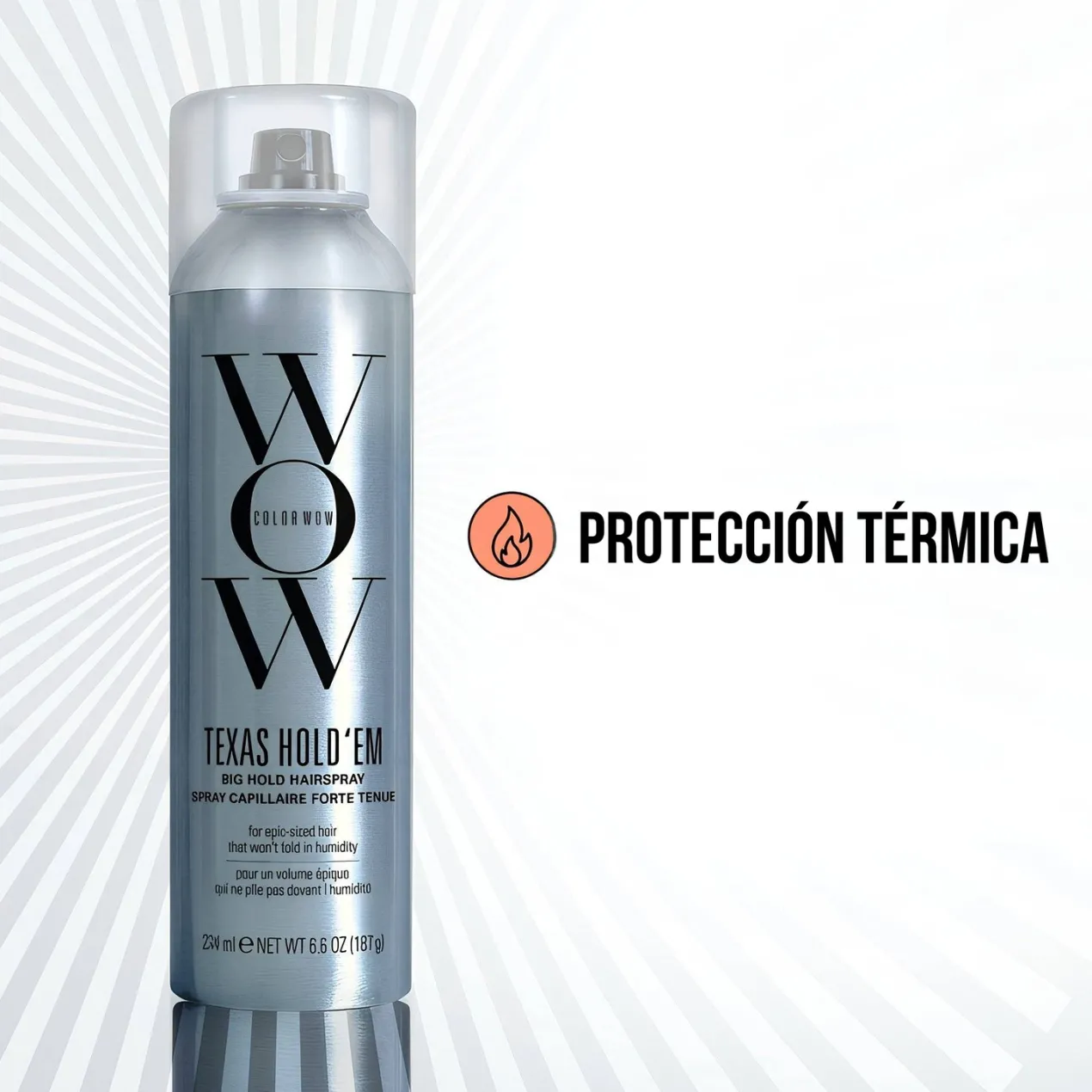 Texas Hold'Em Big Hold Laca para el Cabello