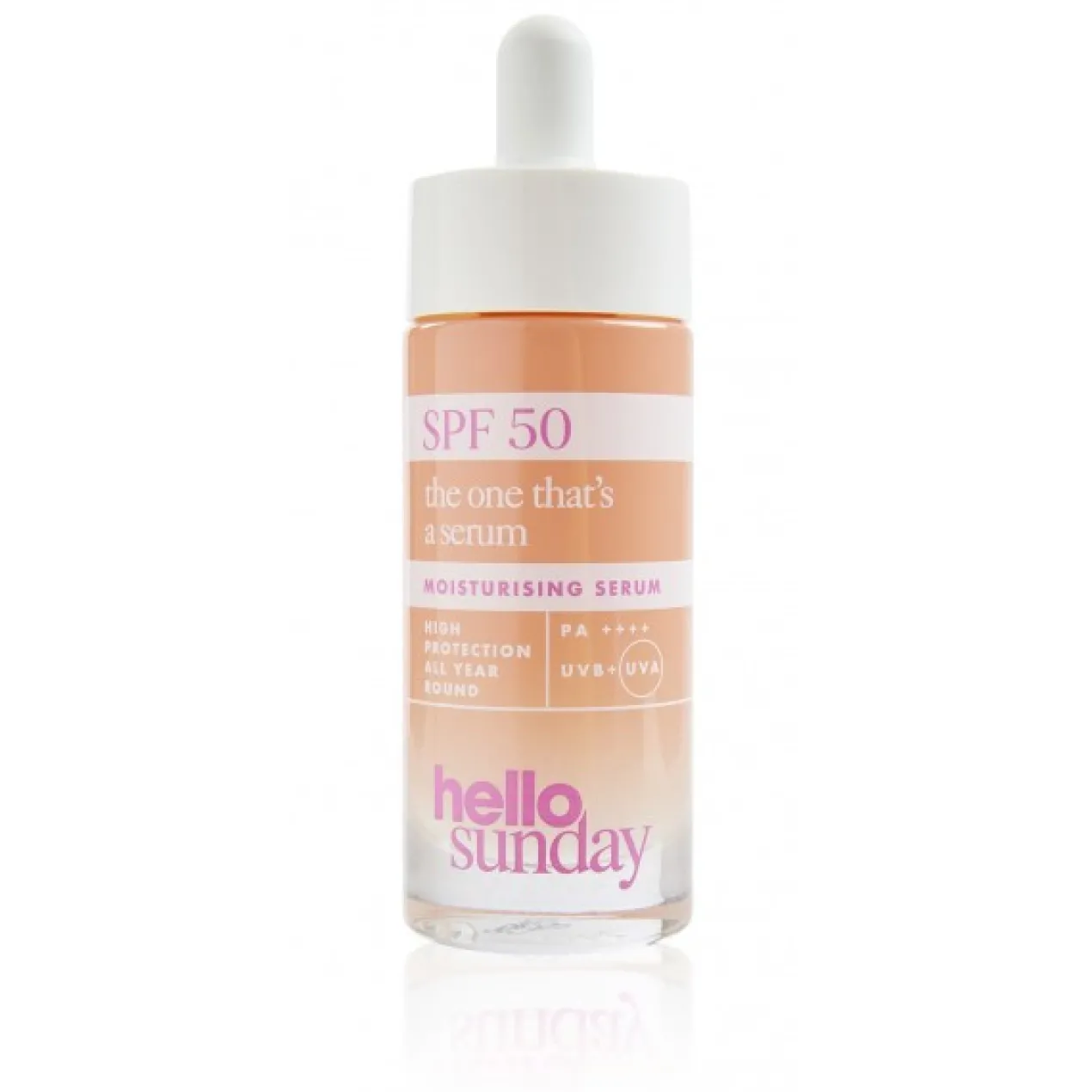 The One That's a Serum SPF 50 con ácido hialurónico y vitamina C