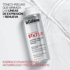 Tónico-peeling diario con AHAs y 7 péptidos BTx7 Lift