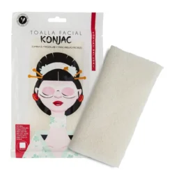 Toalla Facial Konjac Natural