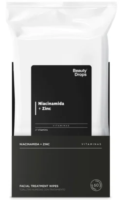 Toallitas Desmaquillantes con Niacinamida + Zinc