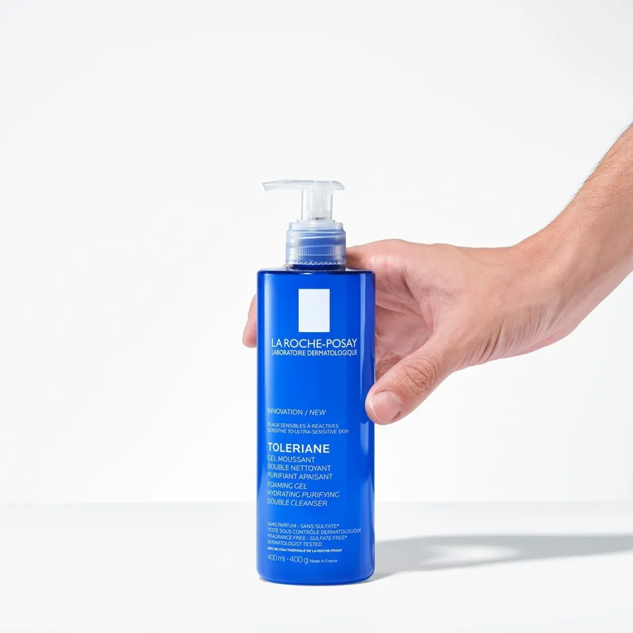 Toleriane Gel Espumoso Doble Limpiador