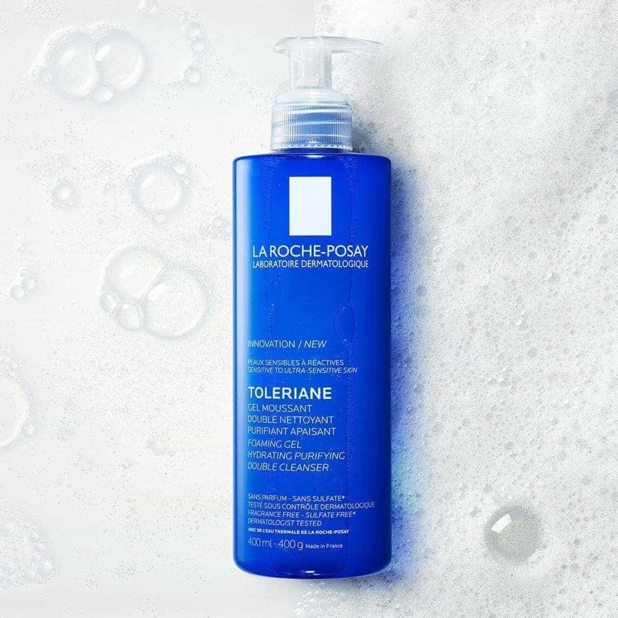 Toleriane Gel Espumoso Doble Limpiador