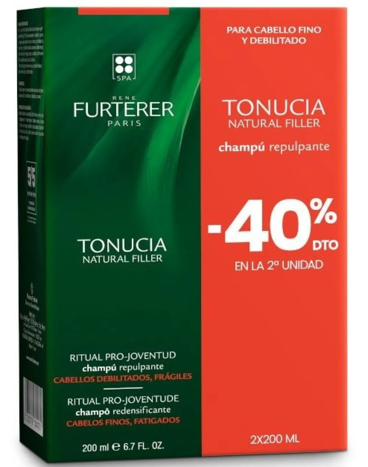 Tonucia Champú Redensificante Ritual Pro-Juventud