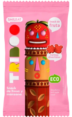Triboo Snack de Fresa y Manzana Ecológico