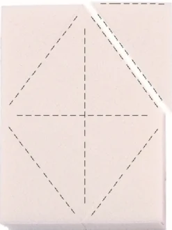 Triángulos de Látex Maquillaje
