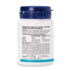 Triptófano con Melatonina + Magnesio y Vit B6