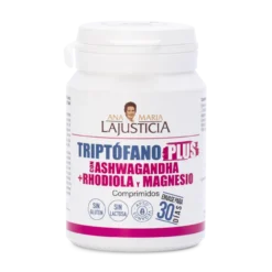 Triptófano Plus Con Ashwagandha+ Rhodiola y Magnesio Comprimidos