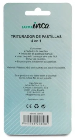 Triturador de Pastillas