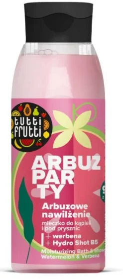 Tutti Frutti Leche Hidratante de Baño y Ducha Sandía y Verbena + Hydro Shot B5