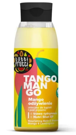 Tutti Frutti Tango Mango Leche Nutritiva de Baño y Ducha con Mango y Limoncillo + Nutri Shot EF