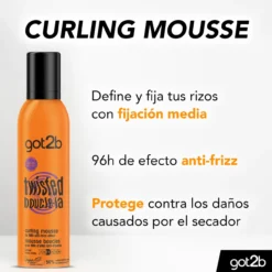 Twisted Curling Mousse Espuma Rizos Perfectos